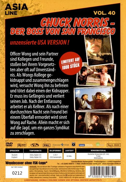 Produktbild: Der Boss von San Francisco - Limitiert auf 1000 St&uuml;ck (Asia Line Vol. 40)