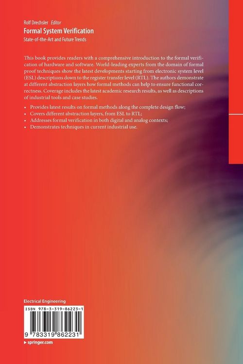 Produktbild: Formal System Verification