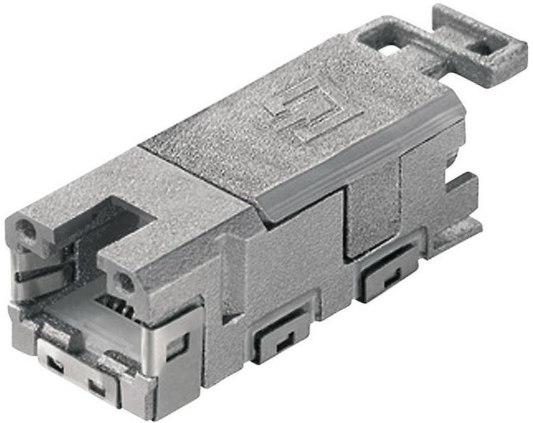 Produktbild: Teleg&auml;rtner 100007525 STX V1 RJ45-Moduleinsatz Cat.6A 100007525 Buchse, gerade Pole: 8P8C 1 St.