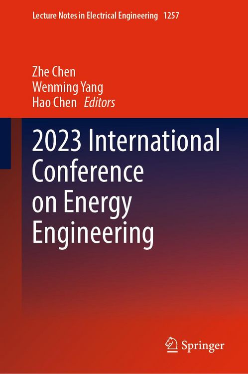 Produktbild: 2023 International Conference on Energy Engineering
