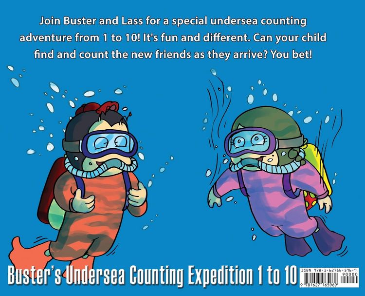 Produktbild: Buster's Undersea Counting Expedition 1 to 10, Library Hardcover Edition