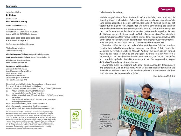 Produktbild: Reise Know-How Reisef&uuml;hrer Bolivien