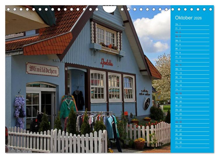 Produktbild: Boltenhagen 2026 (Wandkalender 2026 DIN A4 quer), CALVENDO Monatskalender