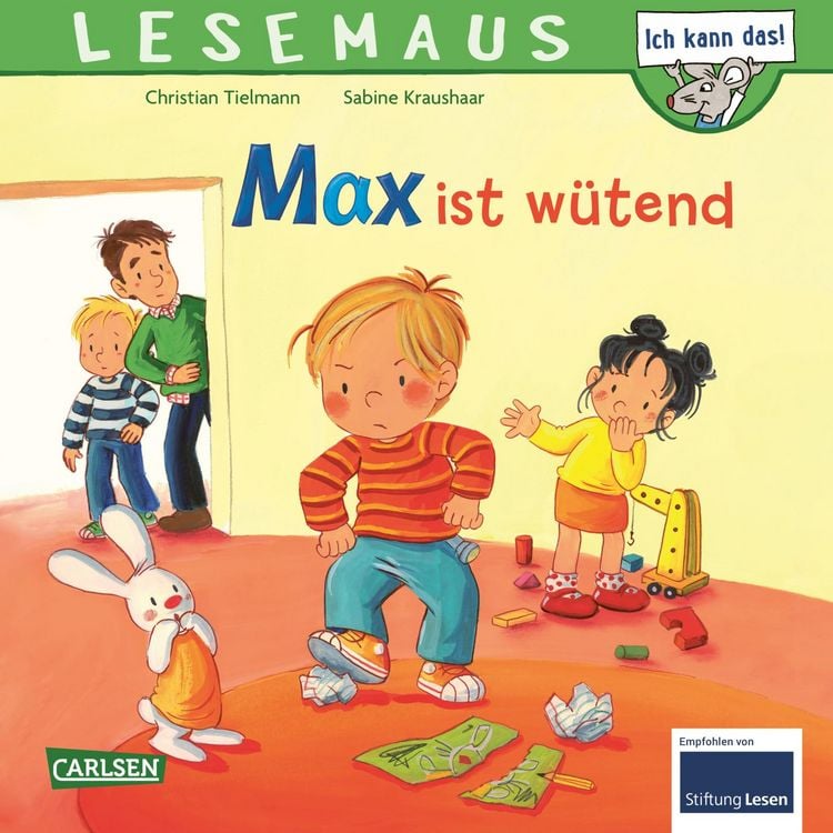 Produktbild: LESEMAUS 153: Max ist wütend