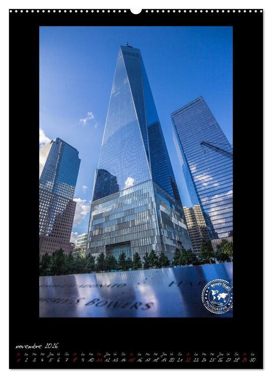 Produktbild: New York &ndash; Portraits incontournables (Calendrier mural 2026 DIN A2 horizontal) calendrier de bureau