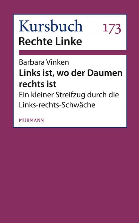 Produktbild: Links ist, wo der Daumen rechts ist