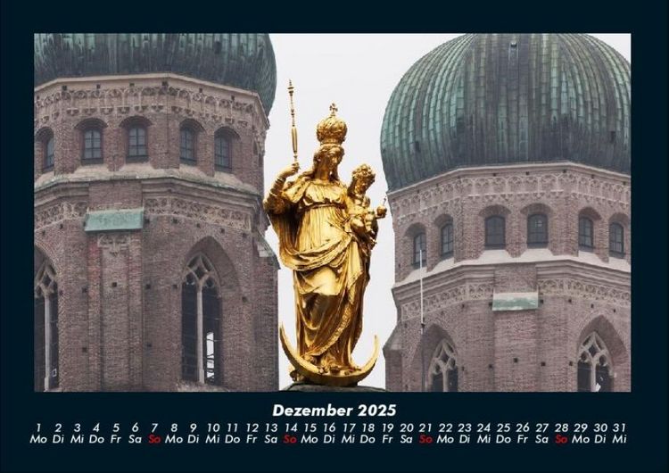 Produktbild: M&uuml;nchen 2025 Fotokalender DIN A4
