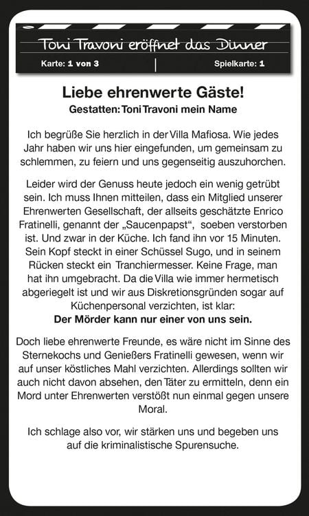 Produktbild: Mord in der Villa Mafiosa