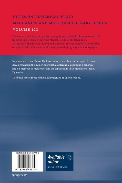 Produktbild: Recent Developments in the Numerics of Nonlinear Hyperbolic Conservation Laws