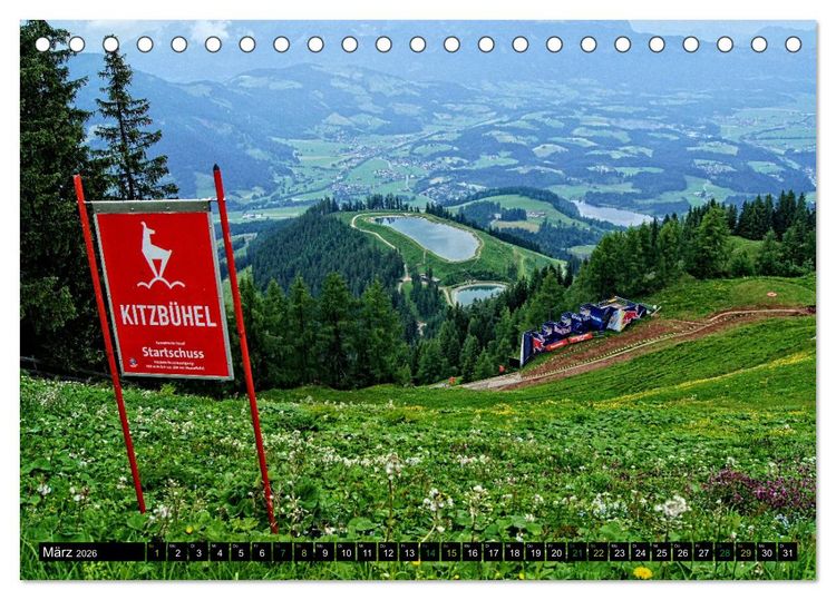 Produktbild: Servus. Landschaften im Tirol (Tischkalender 2026 DIN A5 quer), CALVENDO Monatskalender
