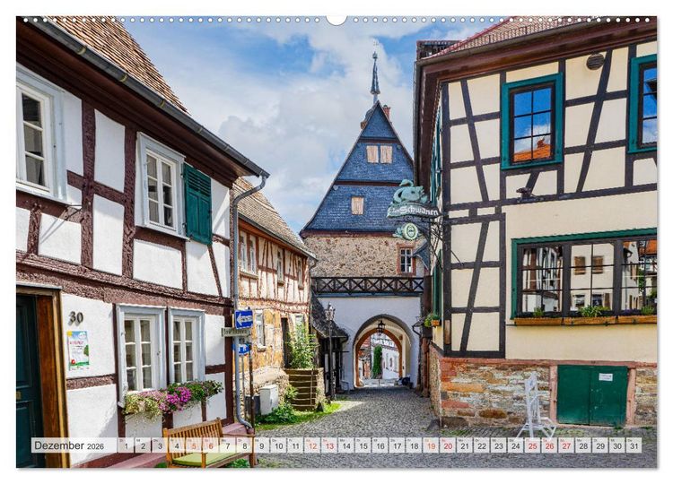 Produktbild: Oberursel Impressionen (Wandkalender 2026 DIN A2 quer), CALVENDO Monatskalender