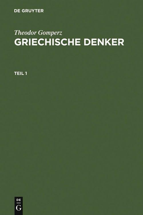Produktbild: Griechische Denker