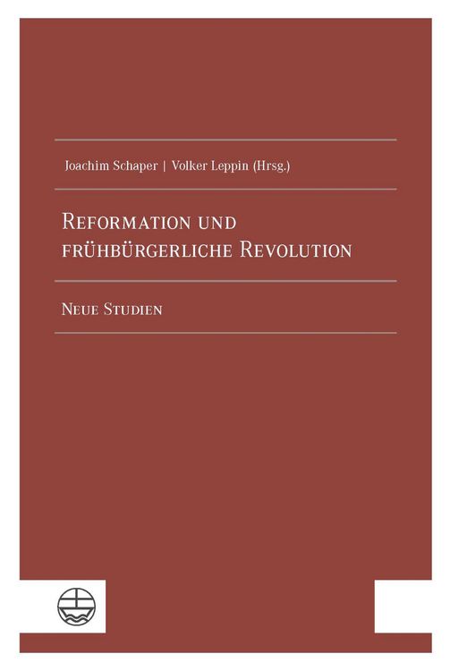 Produktbild: Reformation und fr&uuml;hb&uuml;rgerliche Revolution