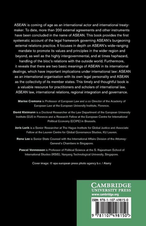 Produktbild: ASEAN's External Agreements