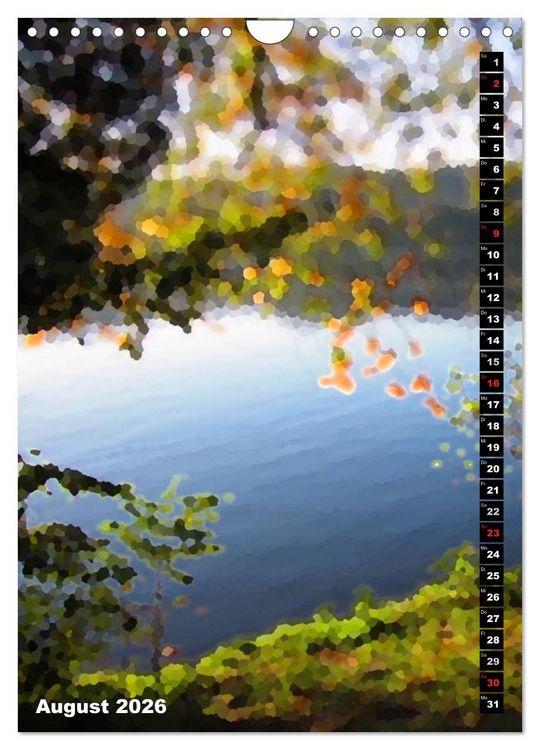 Produktbild: Der Baldeneysee in Essen (Wandkalender 2026 DIN A4 hoch), CALVENDO Monatskalender