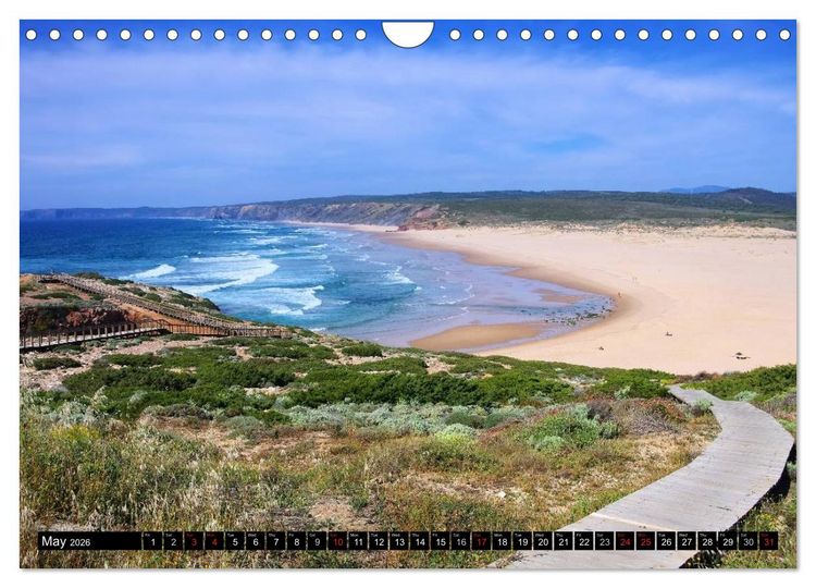 Produktbild: Algarve - The most beautiful European coast (Wall Calendar 2026 DIN A4 landscape), CALVENDO 12 Month Wall Calendar