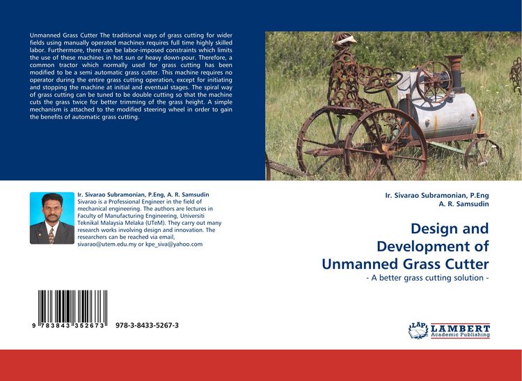 Produktbild: Design and Development of Unmanned Grass Cutter
