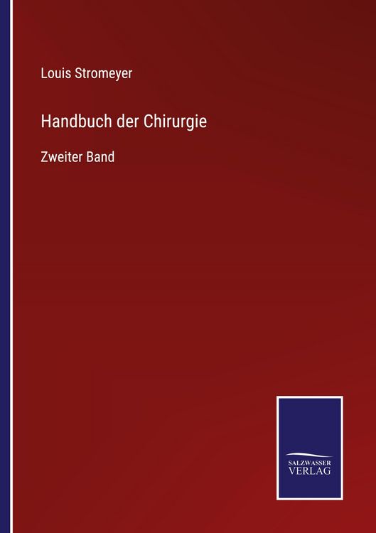 Produktbild: Handbuch der Chirurgie