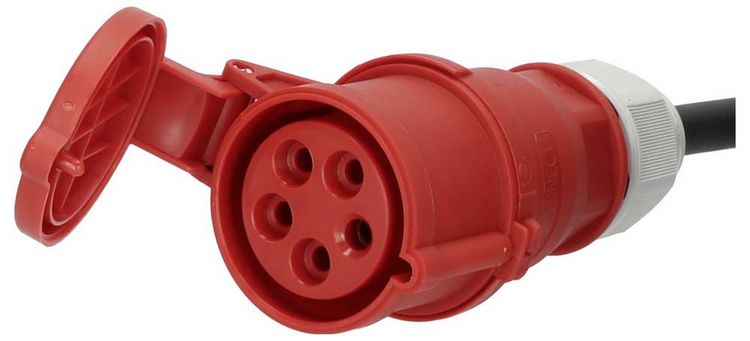 Produktbild: Brennenstuhl 1169390100 Strom Verl&auml;ngerungskabel 32 A Schwarz 10 m H07RN-F 5G 4 mm&sup2;
