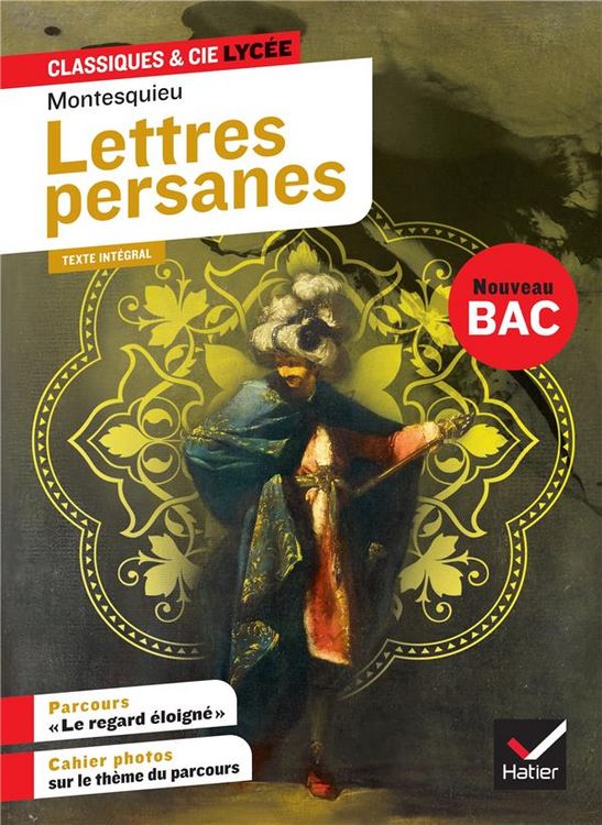 Produktbild: Lettres persanes : nouveau bac 1re