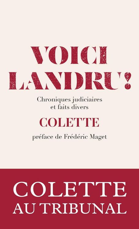 Produktbild: Voici Landru ! : chroniques judiciaires et faits divers