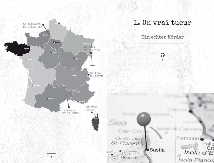 Produktbild: Langenscheidt Krimi zweisprachig Franz&ouml;sisch - Un vrai tueur - Ein echter M&ouml;rder (A2/B1)