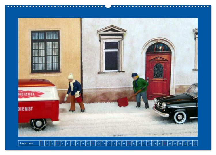 Produktbild: Die Welt der kleinen Autos (Wandkalender 2026 DIN A2 quer), CALVENDO Monatskalender