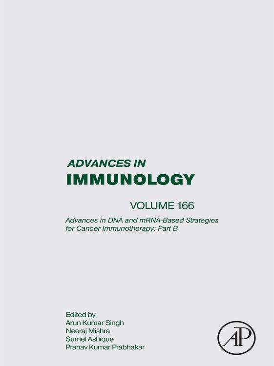 Produktbild: Advances in DNA and mRNA-Based strategies for Cancer Immunotherapy: Part B