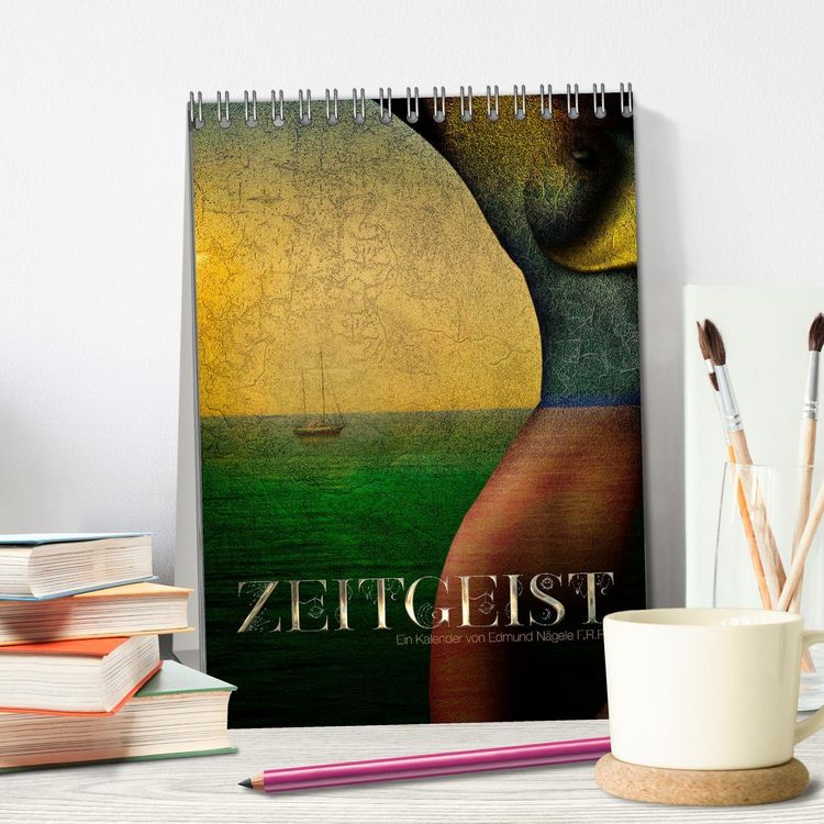 Produktbild: Zeitgeist (Tischkalender 2026 DIN A5 hoch), CALVENDO Monatskalender