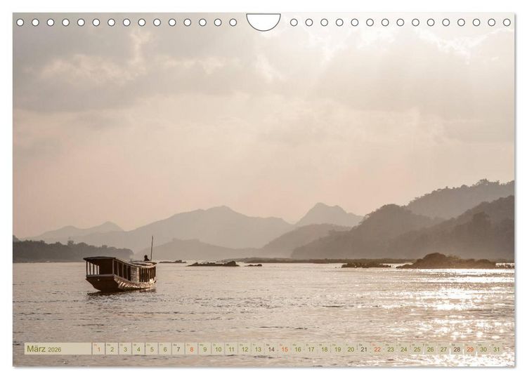 Produktbild: Laos - eine Bildreise (Wandkalender 2026 DIN A4 quer), CALVENDO Monatskalender