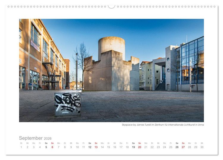 Produktbild: L(i)ebenswertes UNNA (Wandkalender 2026 DIN A2 quer), CALVENDO Monatskalender