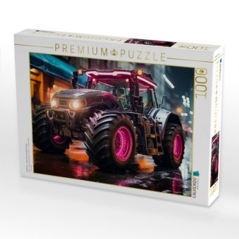 Produktbild: CALVENDO Puzzle Traktoren - zukunftsweisendes Design | 1000 Teile Lege-Gr&ouml;&szlig;e 64x48cm Foto-Puzzle f&uuml;r gl&uuml;ckliche Stunden