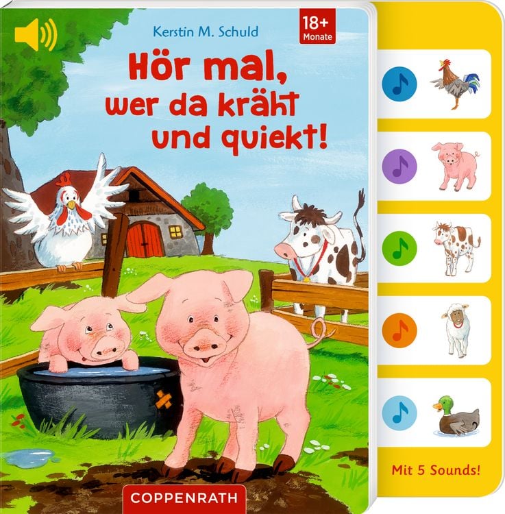 Produktbild: H&ouml;r mal, was da kr&auml;ht und quiekt!