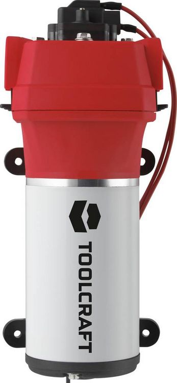 Produktbild: TOOLCRAFT TO-7159158 Niedervolt-Druckwasserpumpe 1020 l/h 12 V/DC