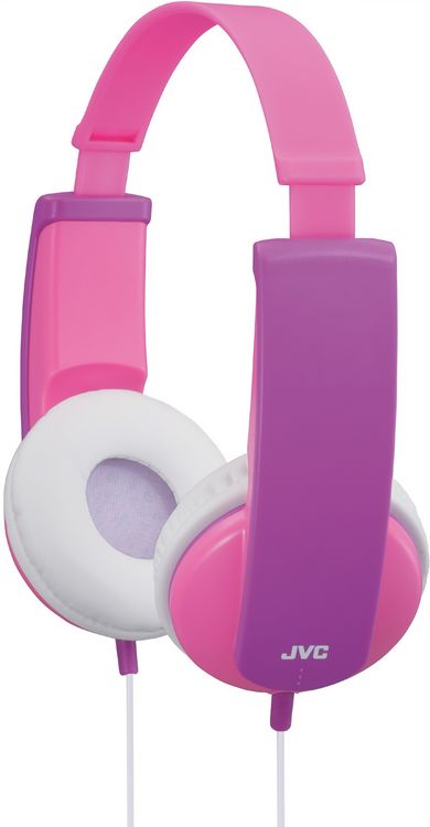 Produktbild: JVC HA-KD5-P-EF - Kinder Stereokopfh&ouml;rer - Pink / Lila