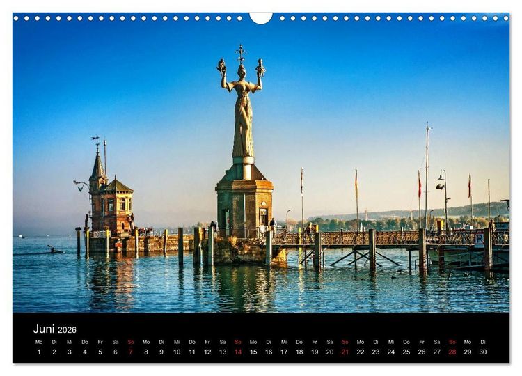 Produktbild: Konstanz Architektur (Wandkalender 2026 DIN A3 quer), CALVENDO Monatskalender