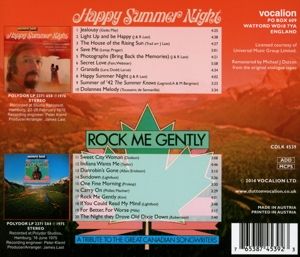 Produktbild: Happy Summer Night & Rock Me Gently