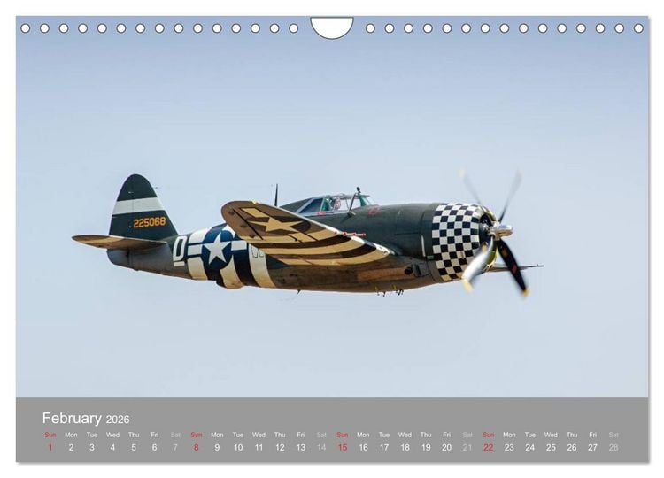 Produktbild: The Flying Legends (Wall Calendar 2026 DIN A4 landscape), CALVENDO 12 Month Wall Calendar