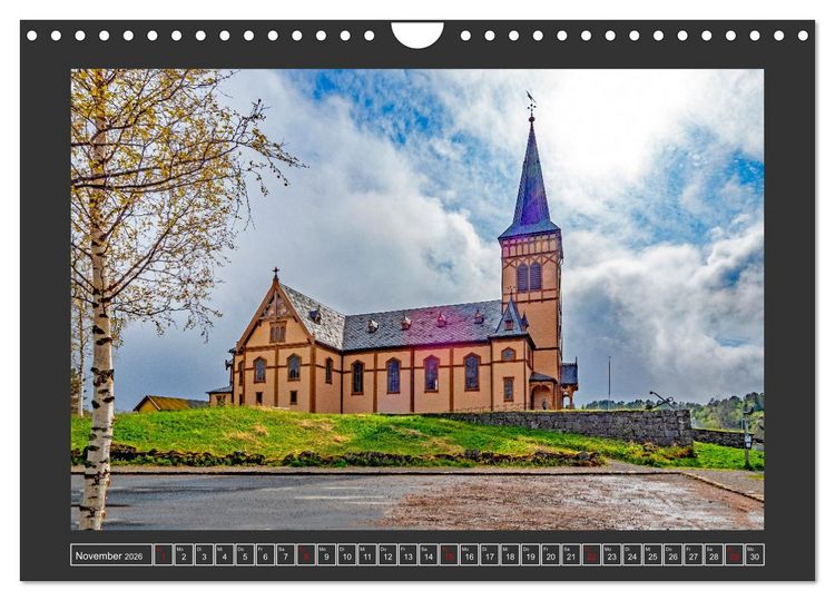 Produktbild: Lofoten - Norwegens Juwelen (Wandkalender 2026 DIN A4 quer), CALVENDO Monatskalender