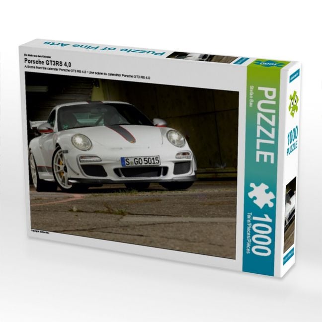 Produktbild: CALVENDO Puzzle Ein Motiv aus dem Kalender Porsche GT3RS 4,0 | 1000 Teile Lege-Gr&ouml;&szlig;e 64x48cm Foto-Puzzle f&uuml;r gl&uuml;ckliche Stunden