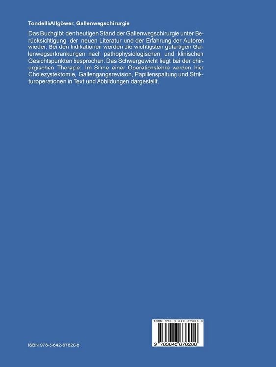 Produktbild: Gallenwegschirurgie