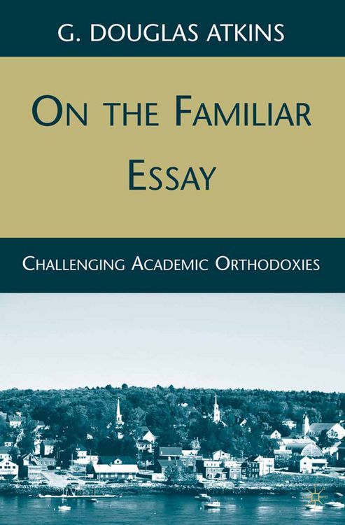Produktbild: On the Familiar Essay