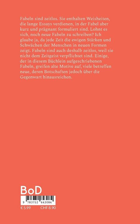 Produktbild: Neue Fabeln