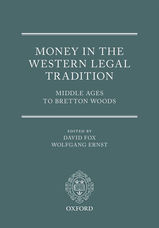 Produktbild: Money in the Western Legal Tradition