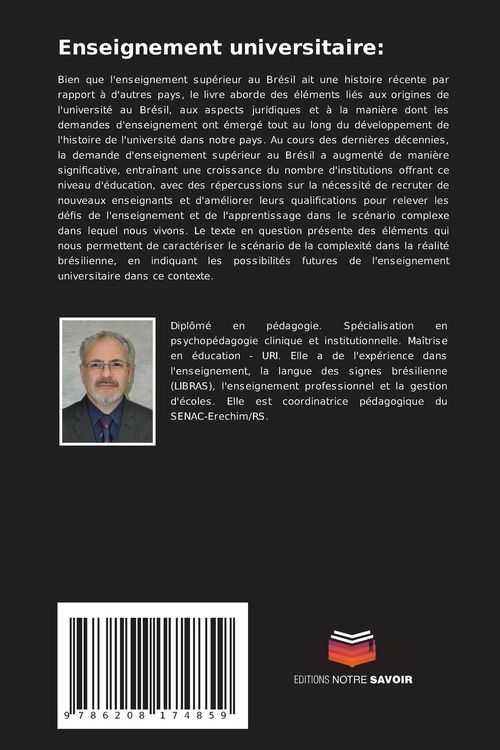 Produktbild: Enseignement universitaire: