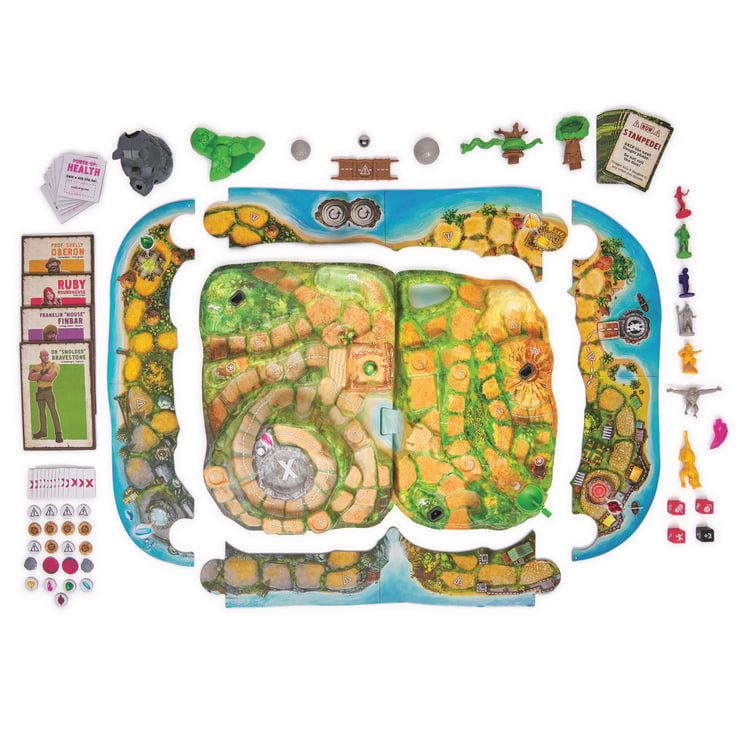 Produktbild: Spin Master Games - Jumanji Stampede - kooperatives 3D-Abenteuerspiel