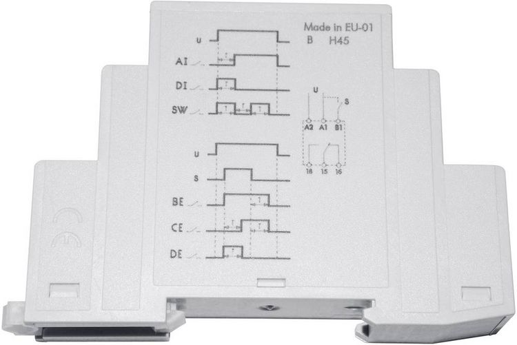 Produktbild: CMFR-66 Zeitrelais Multifunktional 1 St. Zeitbereich: 24h (max) 1 Wechsler