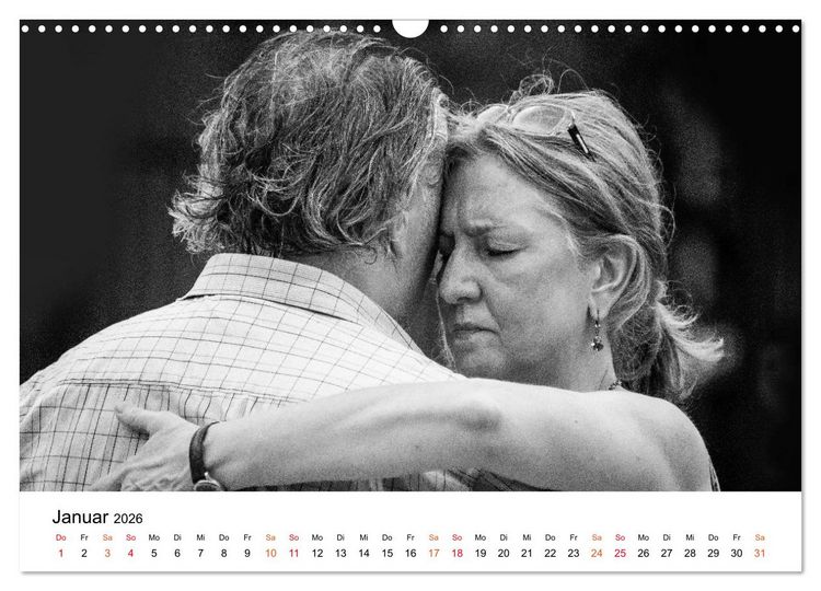 Produktbild: Tango Argentino - Paare beim Tanz auf &ouml;ffentlichen Pl&auml;tzen (Wandkalender 2026 DIN A3 quer), CALVENDO Monatskalender