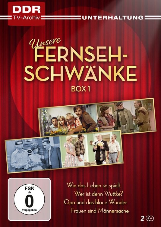 Produktbild: Unsere Fernsehschw&auml;nke - Box 1 (DDR TV-Archiv) [2 DVDs]