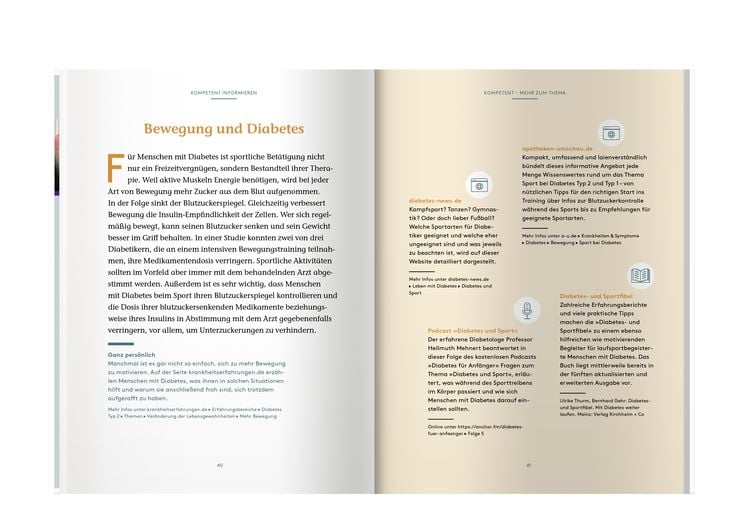 Produktbild: Mit Diabetes informiert Leben - Das Handbuch